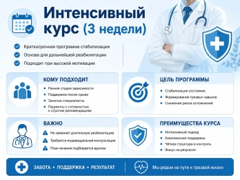 Реабилитация за 21 день в Воронежской