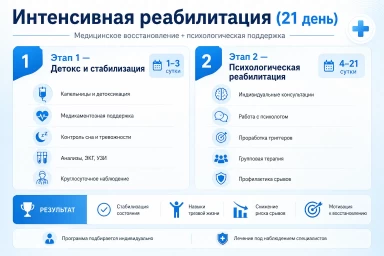 Реабилитация за 21 день в Воронежской